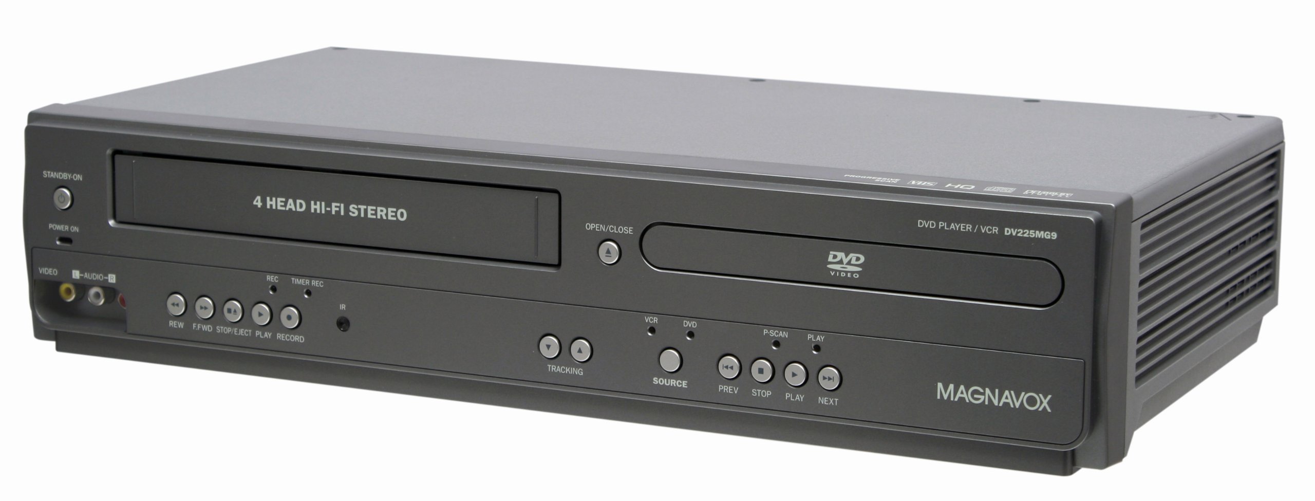 【中古】Magnavox DV225MG9 DVD Player and 4 Head Hi-Fi Stereo VCR with Line-in Recording by Magnavox Magnavox DV225MG9 DVD Player and 4 Head Hi-Fi Stereo VCR (Renewed